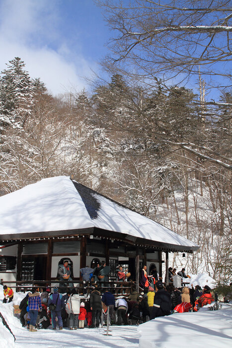 今年の温泉寺節分「縁喜がらまき」は1月25日